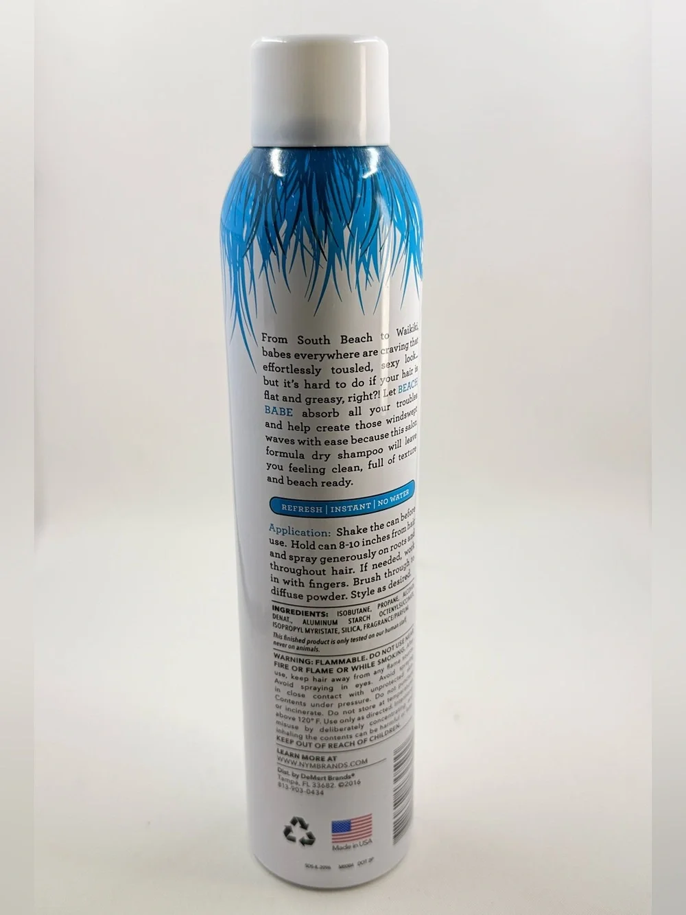 Not Your Mother's Beach Babe Texturizing Dry Shampoo - Blue